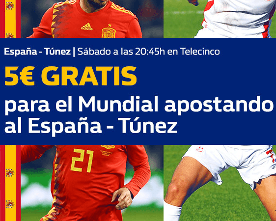 apuesta gratis amistoso españa tunez